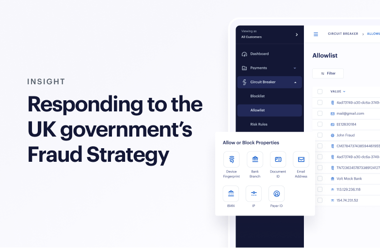 UK government’s Fraud Strategy and the role of open banking | Volt